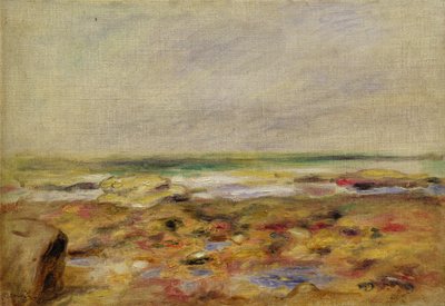 The Beach at Martigues, 1888 by Pierre Auguste Renoir